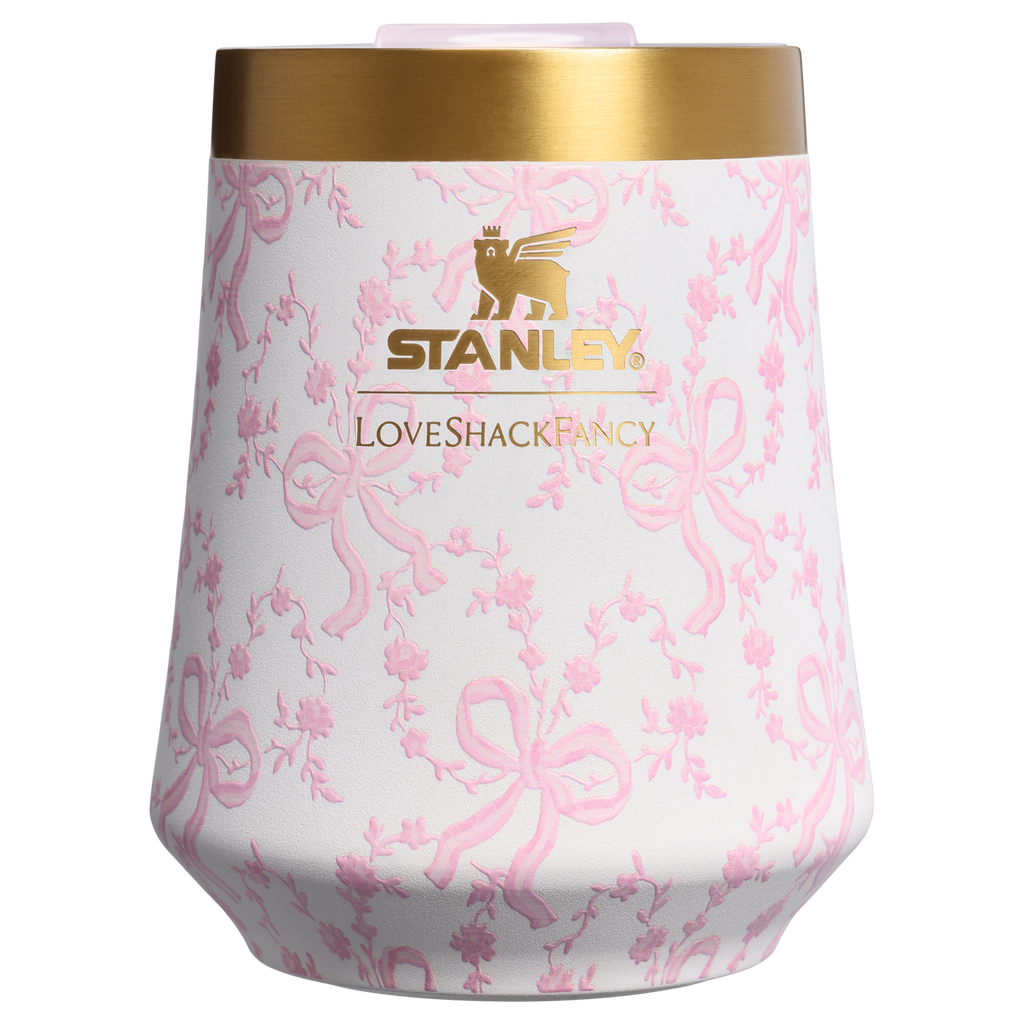 Stanley 1913 x LoveShackFancy Holiday The Reserve Wine Tumbler Set | 11 OZ (2-pack)